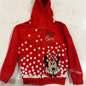 Disney Red Minnie Mouse Hoodie